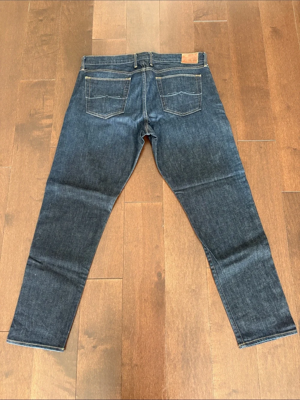 Lucky Brand Women’s Sienna Cigarette Dark Blue Jeans